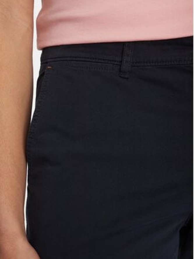 BOSS Chinosy 50534378 Granatowy Regular Fit