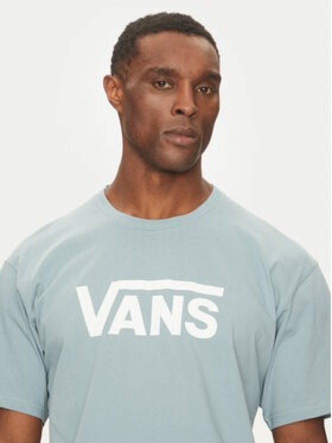 Vans T-Shirt Classic VN000GGG Niebieski Regular Fit