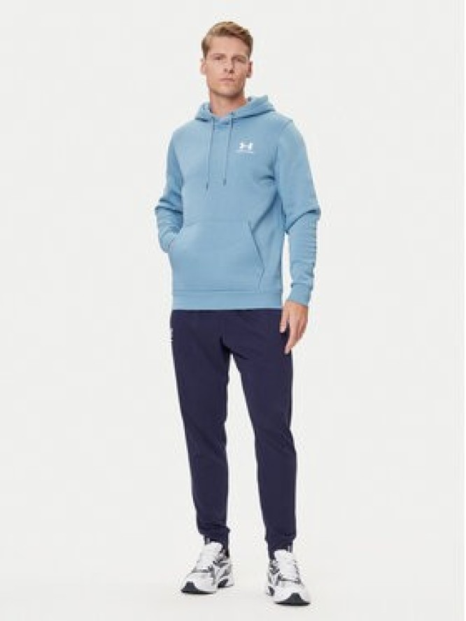 Under Armour Bluza Ua Essential 1373880 Błękitny Loose Fit