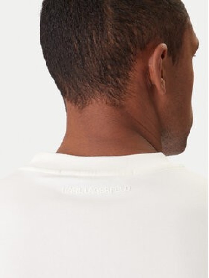 KARL LAGERFELD T-Shirt 755055 561221 Écru Regular Fit