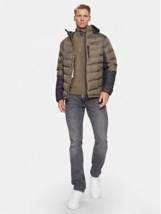 Columbia Kurtka przejściowa Labyrinth Loop™ Hooded Jacket Zielony Regular Fit