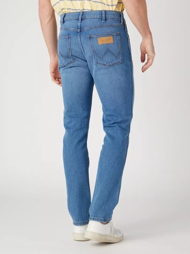 WRANGLER LARSTON MĘSKIE SPODNIE JEANSOWE JEANSY VITO W18SAG42E 112329014