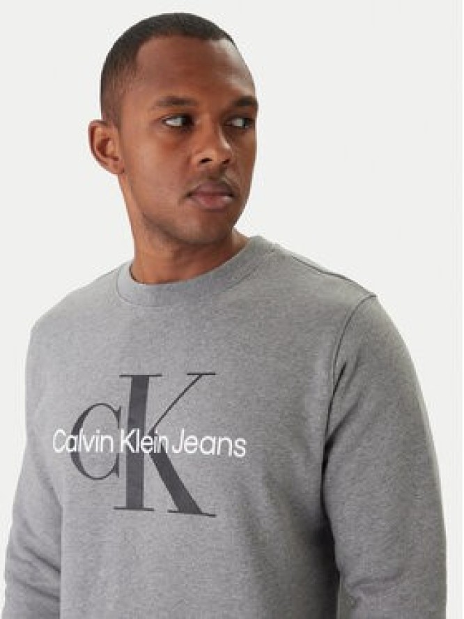 Calvin Klein Jeans Bluza J30J320933 Szary Regular Fit