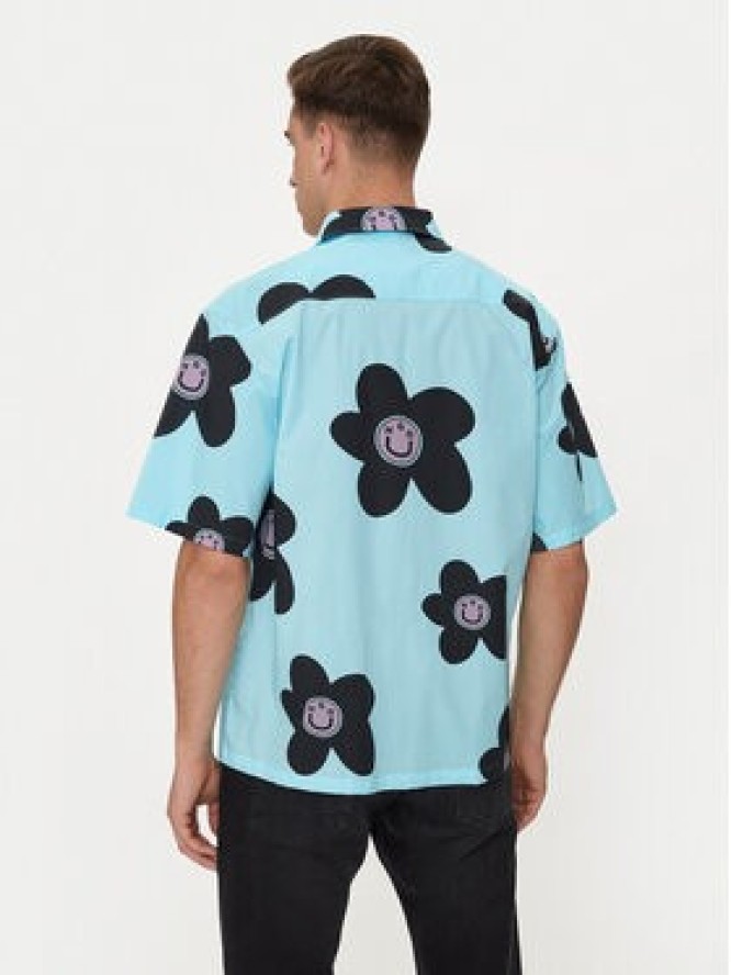 Hugo Koszula Eligino 50513855 Niebieski Oversize