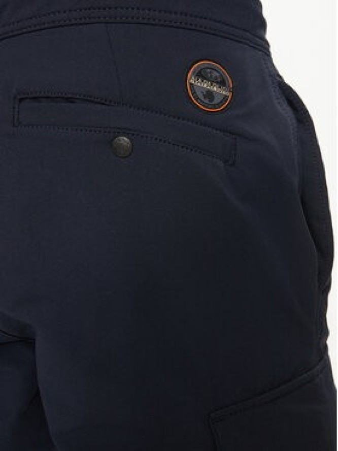 Napapijri Spodnie materiałowe M-Broc NP0A4IK3 Granatowy Regular Fit