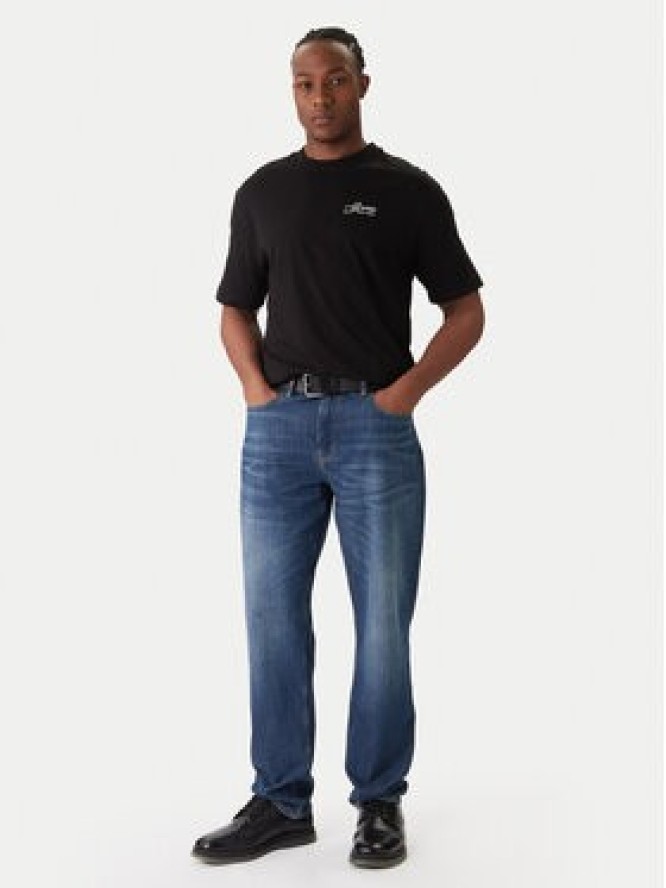 Guess T-Shirt M6RI14 I3Z14 Czarny Regular Fit