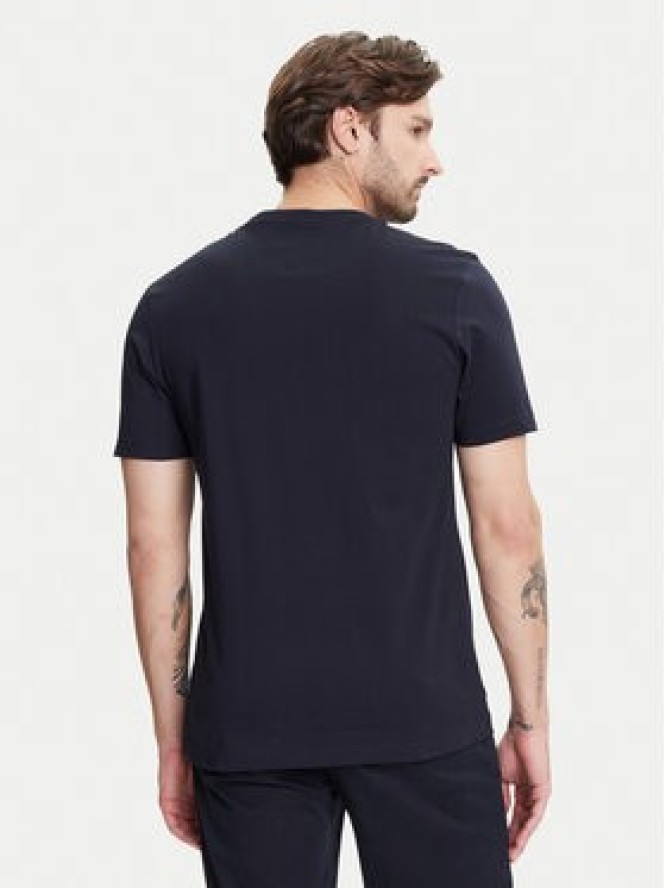 Tommy Hilfiger T-Shirt Brand Love MW0MW40324 Granatowy Regular Fit