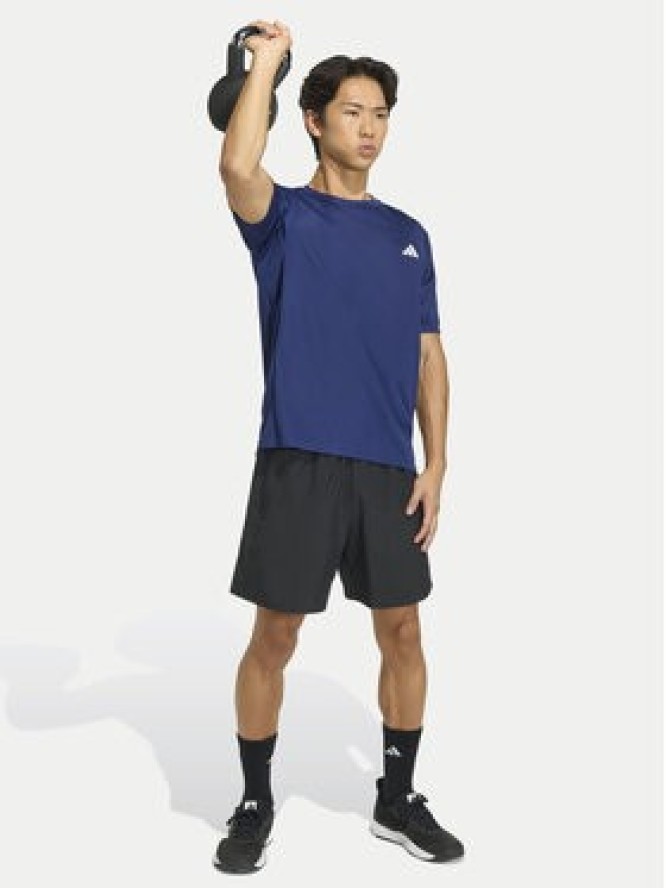 adidas Koszulka techniczna Workout Essentials Base KD5457 Granatowy Regular Fit