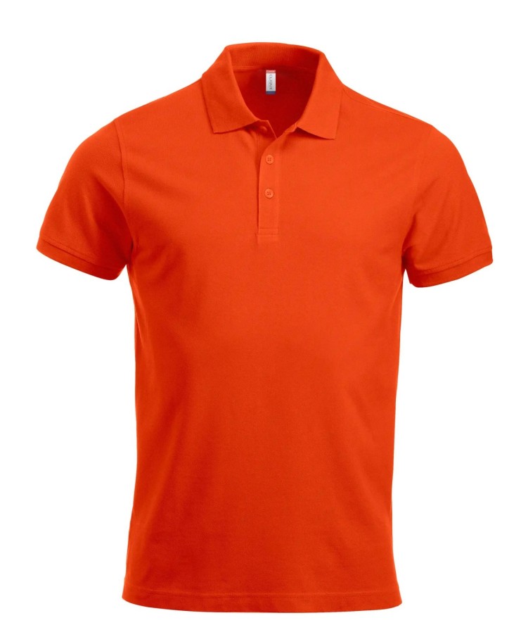 clique Classic Lincoln S/S koszulka polo męska — nowoczesny krój, 100% bawełna