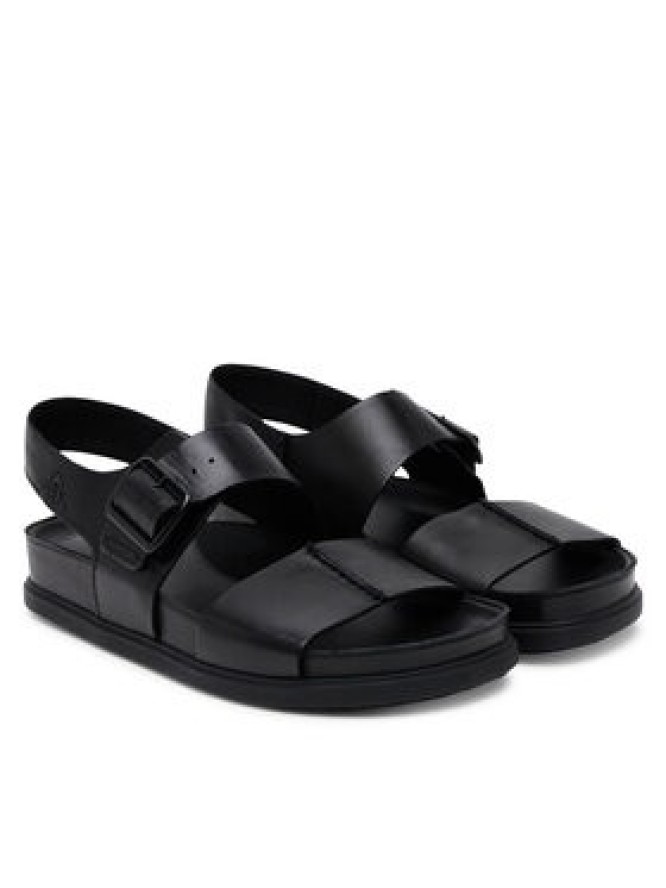 Clarks Sandały Torford Strap 26180896 Czarny