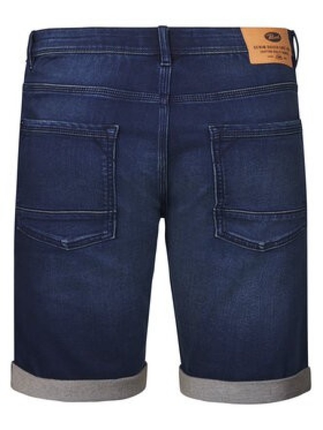 Petrol Industries Szorty jeansowe M-ROS-SHO001 Granatowy Slim Fit