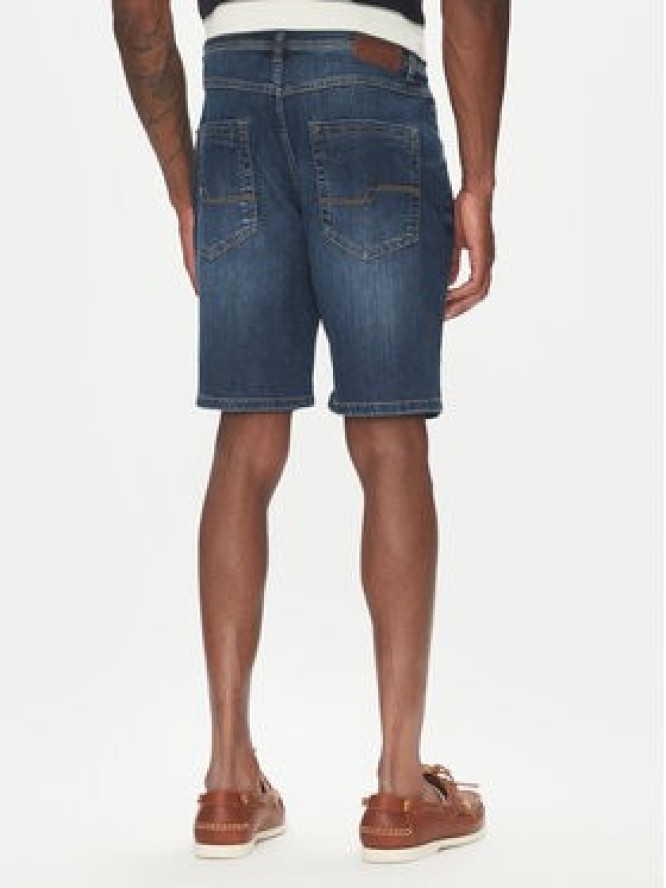 Hechter Paris Szorty jeansowe 26655 151362 Granatowy Regular Fit