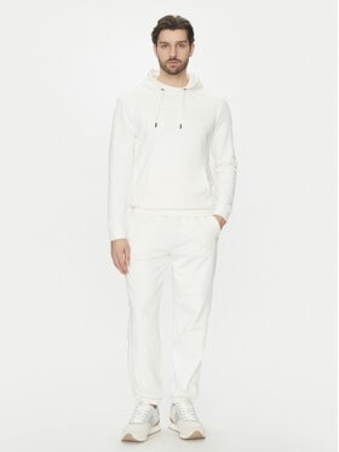 Guess Spodnie dresowe Z5GB06 K6ZS1 Biały Regular Fit