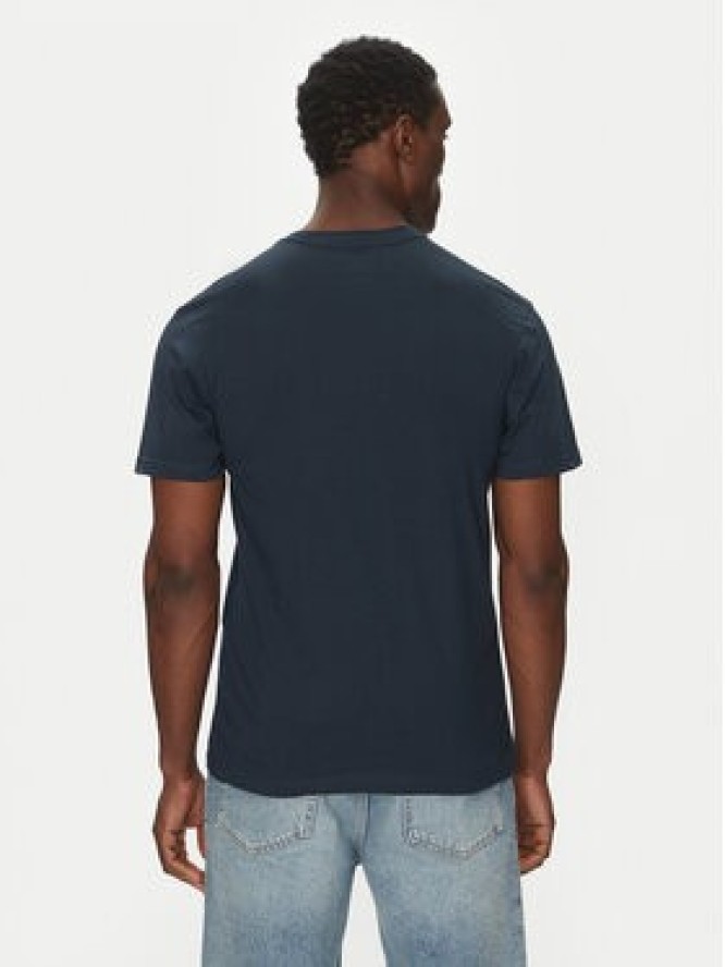 Quiksilver T-Shirt EQYZT08064 Granatowy Regular Fit