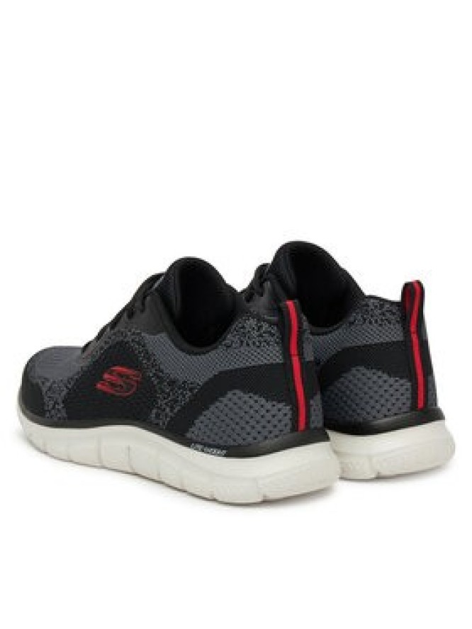 Skechers Sneakersy Track-Glendor 232699/BKRD Czarny