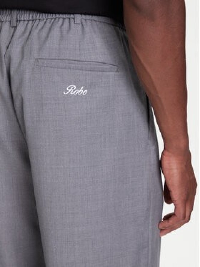 Kappa Spodnie materiałowe 62131TW Szary Regular Fit