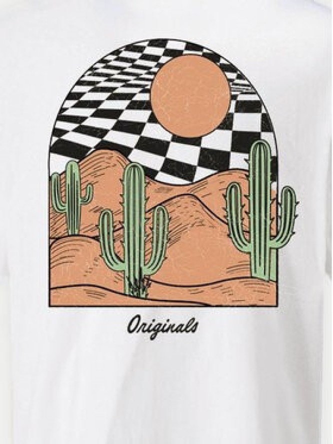 Jack & Jones T-Shirt Bradley 12264414 Biały Relaxed Fit