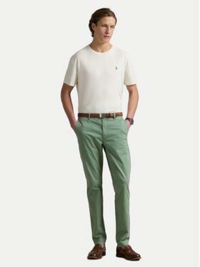 Polo Ralph Lauren T-Shirt 710740727094 Écru Custom Slim Fit