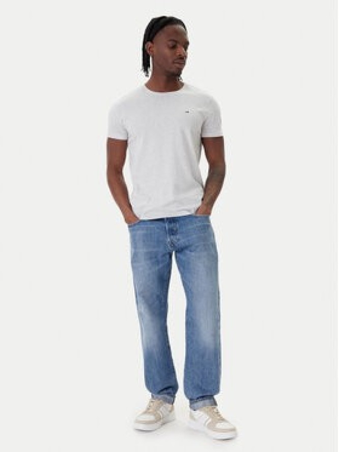 Tommy Jeans T-Shirt DM0DM04411 Szary Regular Fit