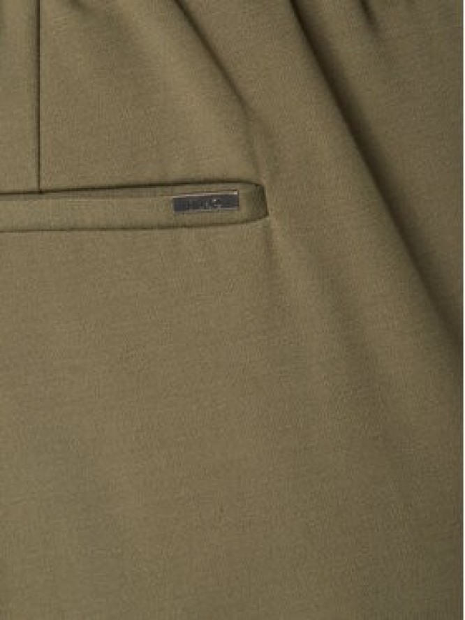 Liu Jo Spodnie materiałowe QA5080 J4776 80515 Zielony Regular Fit