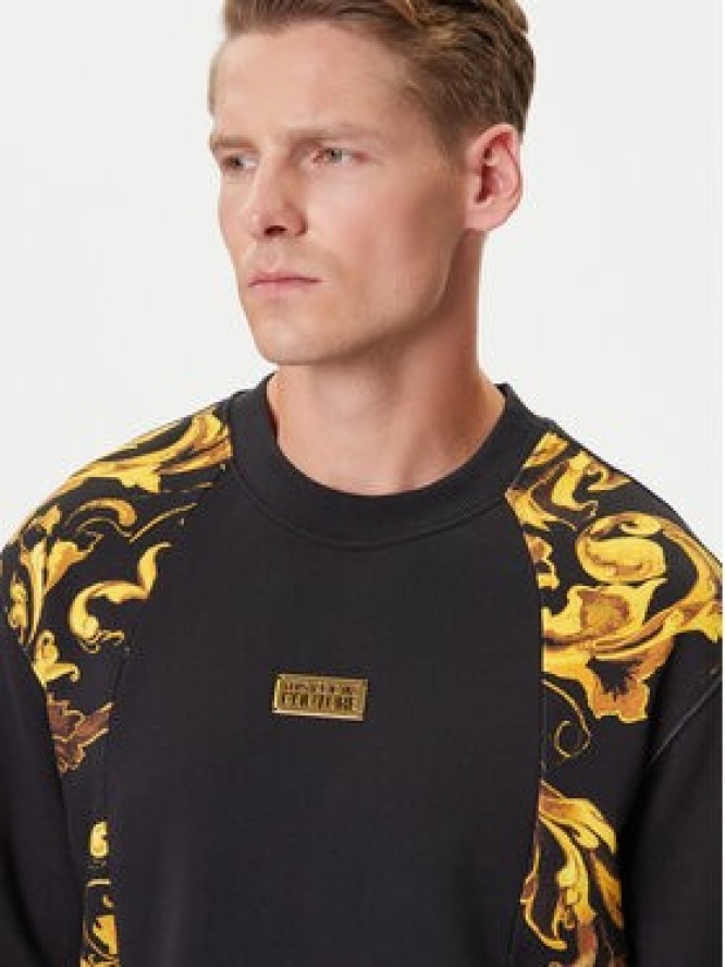 Versace Jeans Couture Bluza 79GAI335 FS201 Czarny Regular Fit