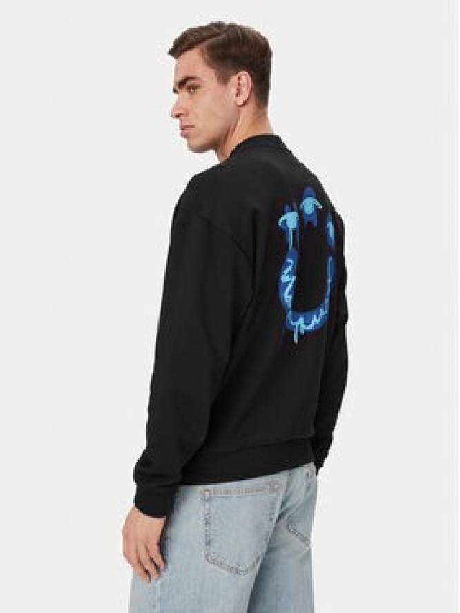 HUGO Bluza Nucavex 50560062 Czarny Regular Fit