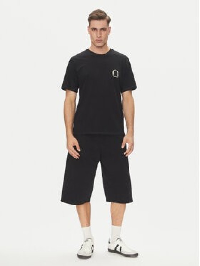 Jack & Jones T-Shirt Almeria 12276785 Czarny Relaxed Fit