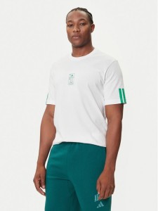 adidas T-Shirt Stadium Ticket JM6473 Biały Loose Fit