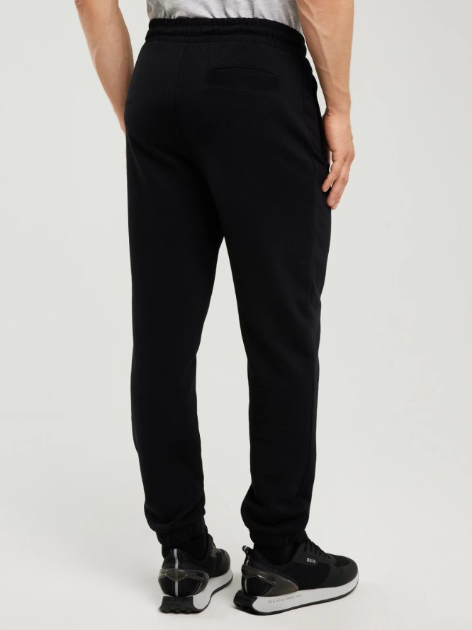 Spodnie męskie dresowe czarne Brutus 906