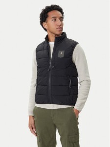 Aeronautica Militare Kamizelka 252AB3023UCT04214 Czarny Regular Fit