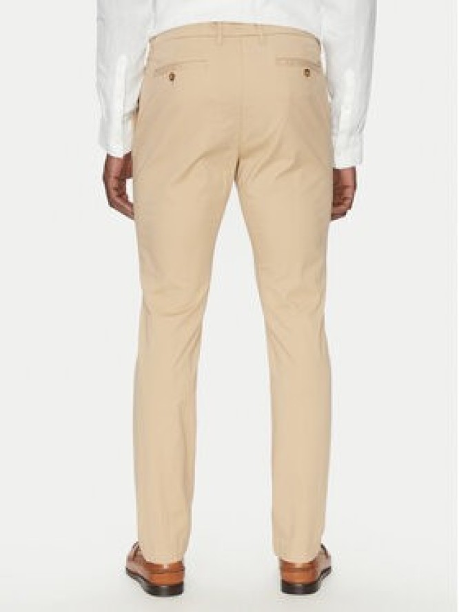 Michael Kors Chinosy CS4301KDR2 Beżowy Slim Fit