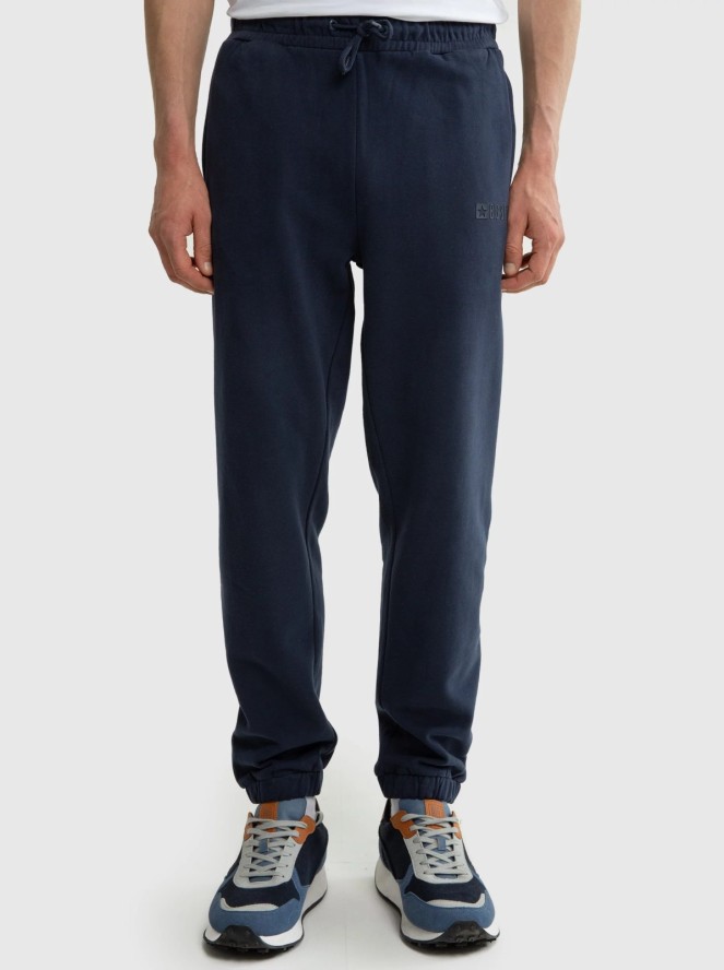 Spodnie męskie dresowe granatowe Brutus 403