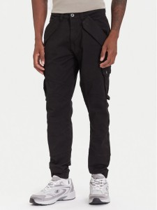 Alpha Industries Spodnie materiałowe Combat 126215 Czarny Slim Fit