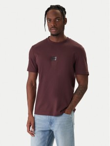HUGO T-Shirt Danotie 50553124 Brązowy Regular Fit