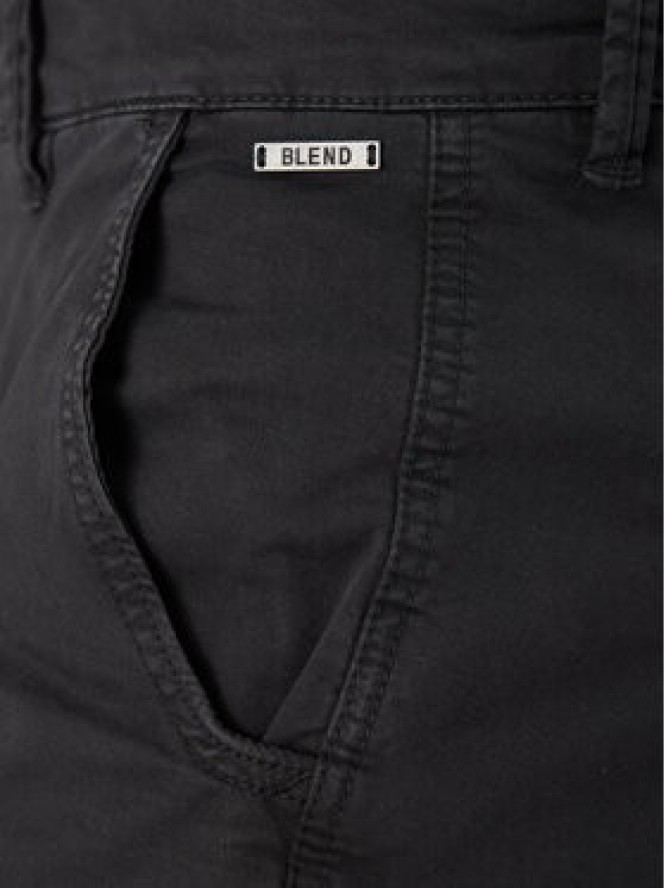 Blend Szorty materiałowe 20717939 Czarny Regular Fit