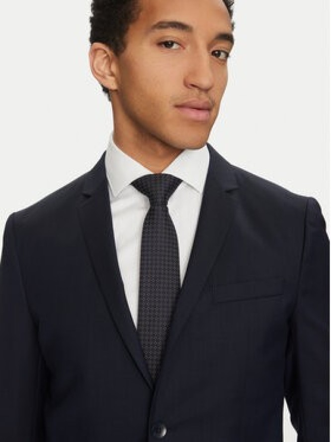 BOSS Krawat 50532087 Granatowy