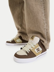 DC Shoes Sneakersy EO-PURE DC01782210 Brązowy