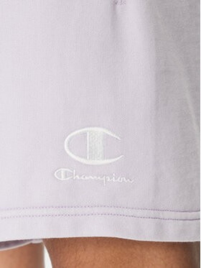 Champion Szorty sportowe 221179 Fioletowy Regular Fit