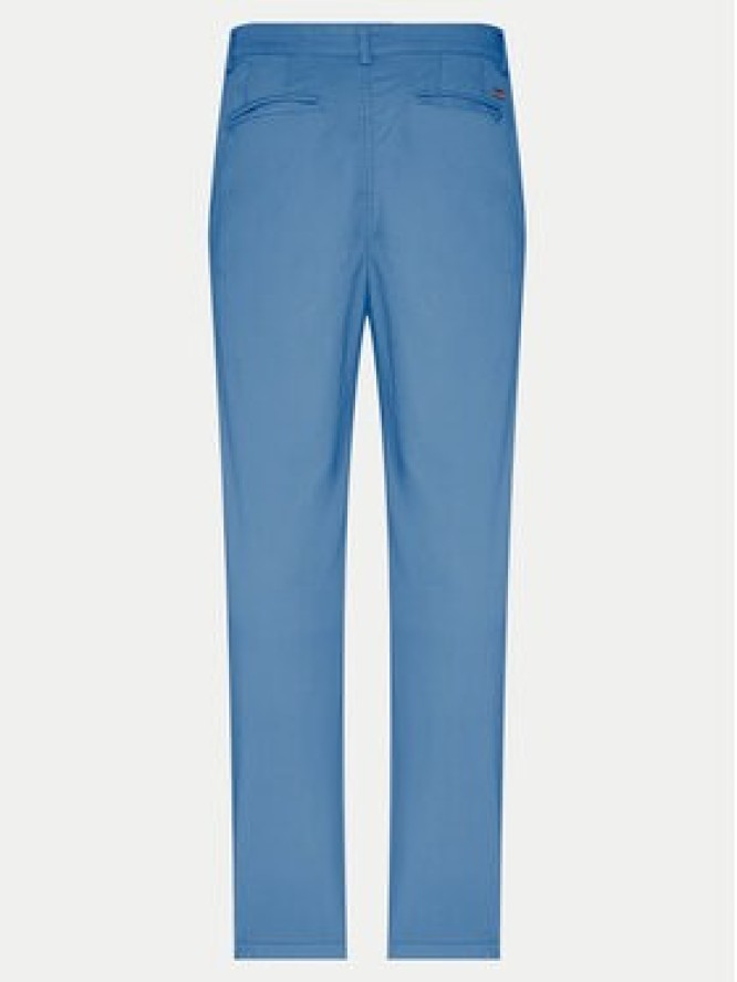 Napapijri Chinosy M-Puyo NP0A4H98 Niebieski Slim Fit