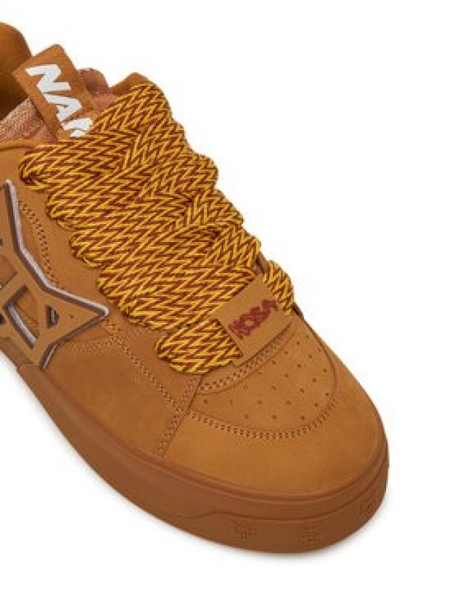 Naked Wolfe Sneakersy Kosa Brązowy