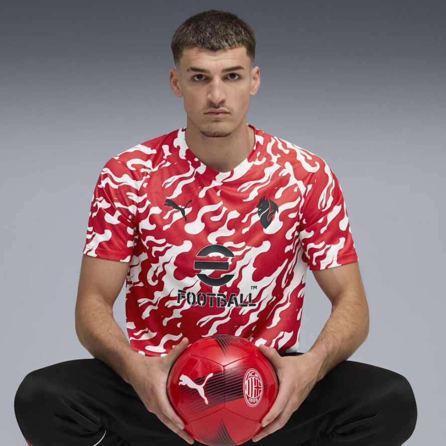 Męska koszulka przedmeczowa AC Milan PUMA