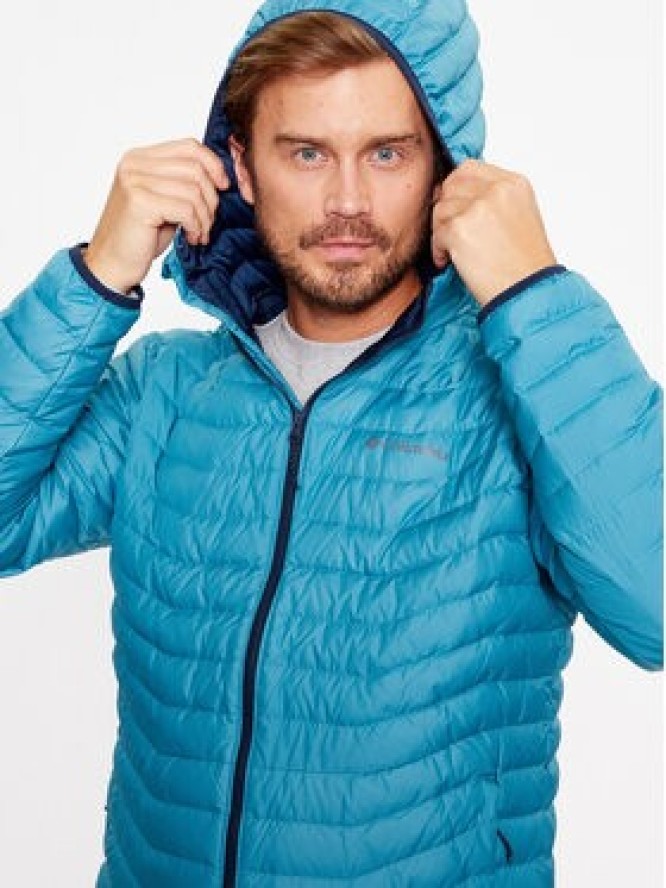 Columbia Kurtka przejściowa Westridge™ Down Hooded Jacket Niebieski Regular Fit