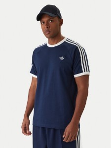 adidas T-Shirt 3-Stripes KE3536 Granatowy Regular Fit