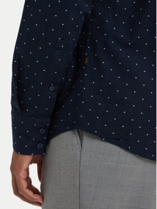 BOSS Koszula Relegant_6_M 50565600 Granatowy Regular Fit