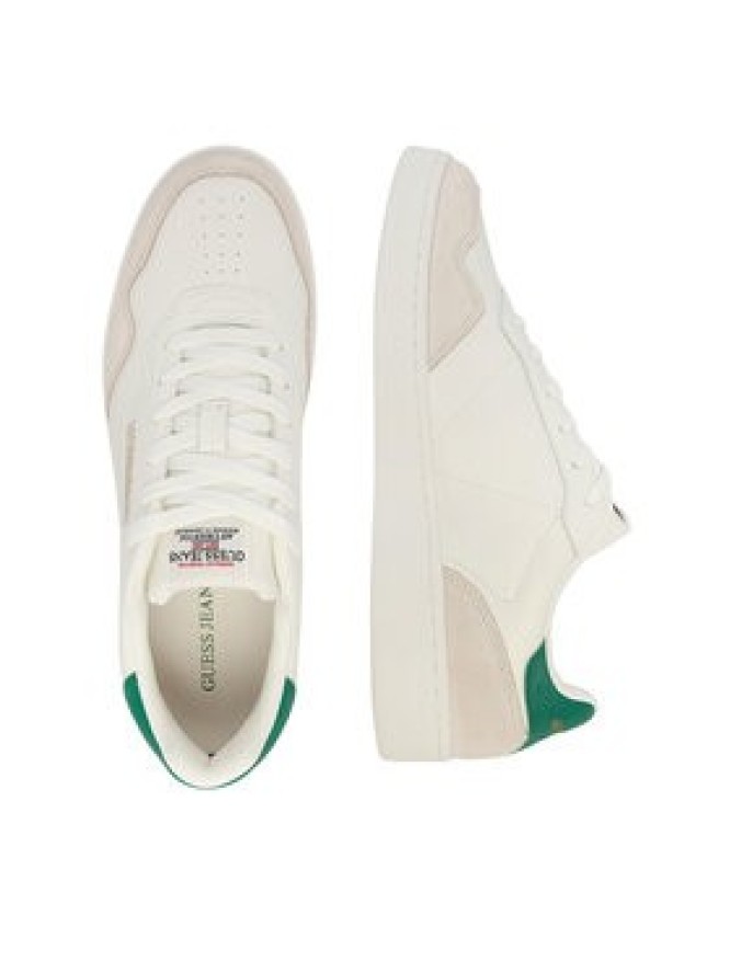 Guess Jeans Sneakersy CWBEO-LUNARI-01 WE Biały