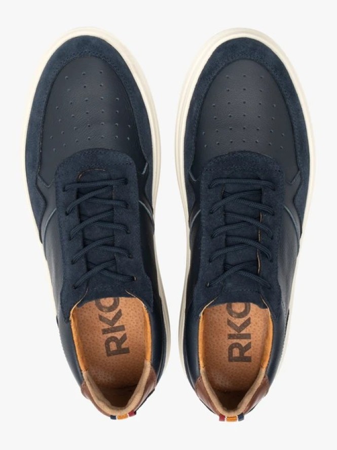 Granatowe sneakersy męskie