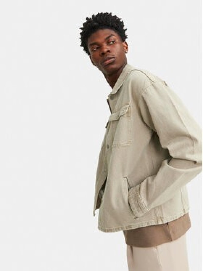 Jack & Jones Kurtka jeansowa Chase 12249029 Beżowy Loose Fit