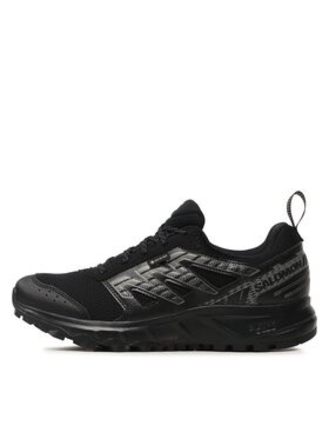 Salomon Sneakersy Wander Gore-Tex L47148400 Czarny