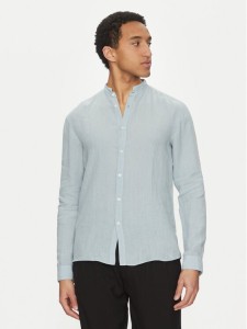 HUGO Koszula Elvory 50490740 Błękitny Slim Fit