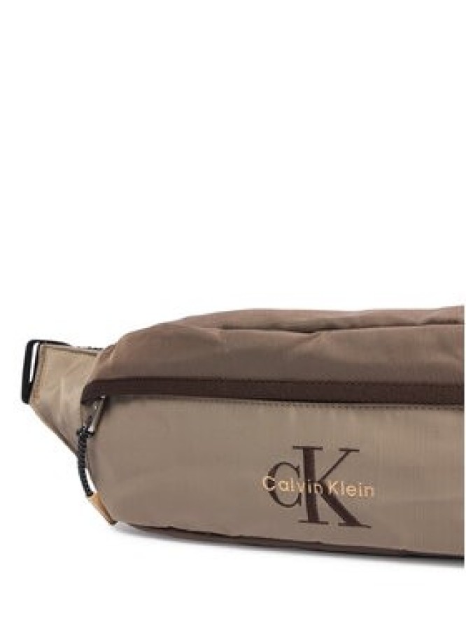 Calvin Klein Nerka Bold Clrblk Belt Bag LV04D3525G Brązowy